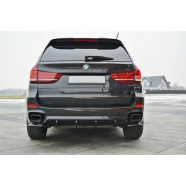 Накладки сплиттеры боковые на задний бампер на BMW X5 F15 M50d